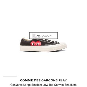COMME DES GARÇONS PLAY converse